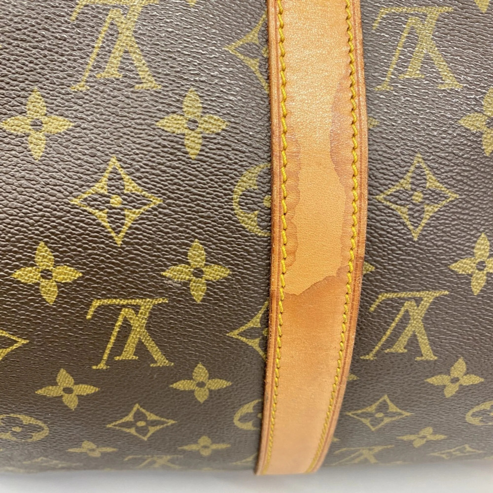LOUIS VUITTON Brown Monogram Keepall 50 Boston Bag - Picture 12 of 14